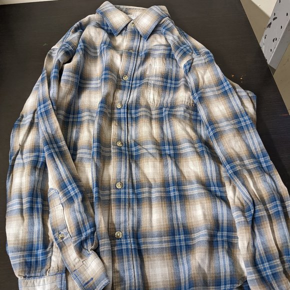 Columbia Other - Mens columbia button down shirt plaid lightweight shirt size Large